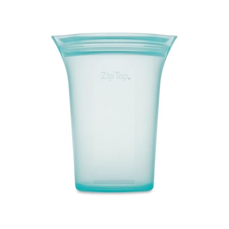 Zip Top Zip Top 24 oz Teal Storage Cup 1 pk Z-CUPL-03